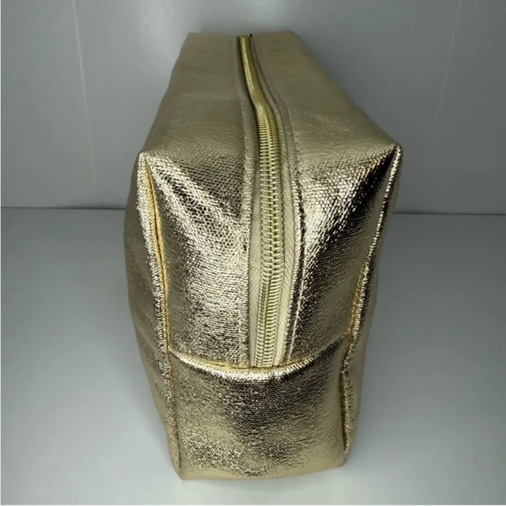 Marc Jacobs Oversized Gold Cosmetic Bag (180)